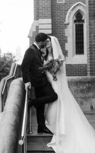 Couple Portrait at St Joseph's Church Subiaco