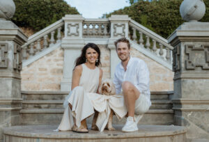 Couple photoshoot at Cottesloe Civic Centre