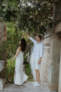 Couple photoshoot at Cottesloe Civic Centre